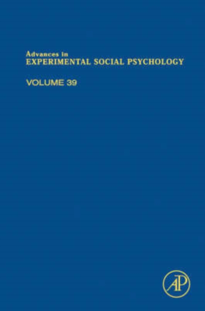 Advances in Experimental Social Psychology 