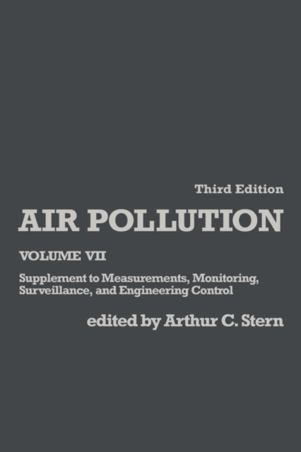 Air Pollution Supplement to Air Pollutants, Their Transformations, Transport, and Effects