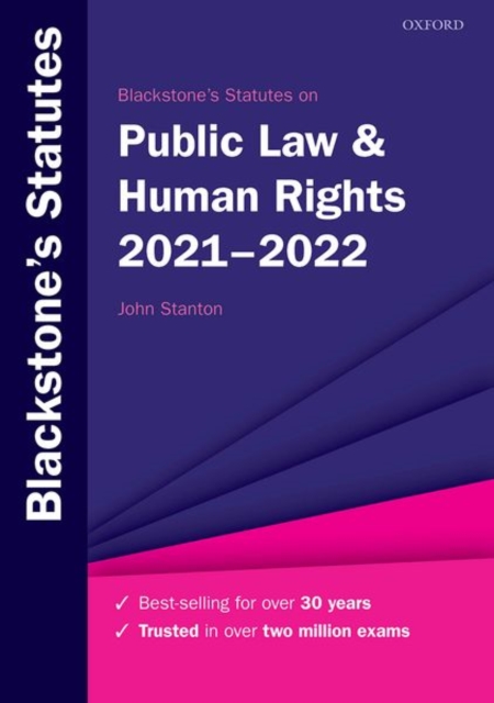 Blackstone's Statutes on Public Law & Human Rights 2021-2022 