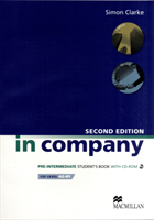 In Company Pre Intermediate Student's Book & CD-ROM Pack 2nd Edition 