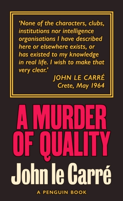 Murder of Quality The Smiley Collection