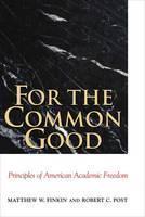For the Common Good Principles of American Academi