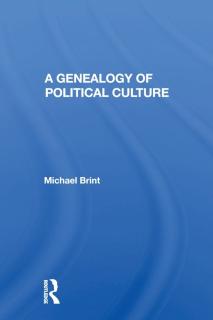 Genealogy Of Political Culture 