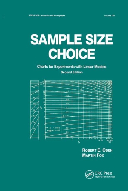 Sample Size Choice Charts for Experiments with Linear Models, Second Edition