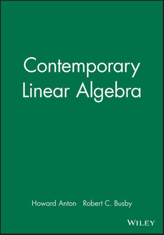 TI-86 Calculator Technology Resource Manual to accompany Contemporary Linear Algebra TI-CALCULATOR Technology Resource Manual