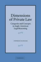 Dimensions of Private Law Categories and Concepts in Anglo-American Legal Reasoning