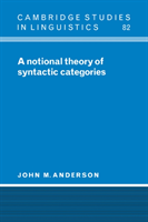 Notional Theory of Syntactic Categories 