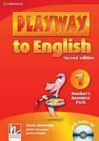 Playway to English Level 1 Teacher's Resource Pack with Audio CD 