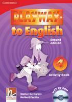 Playway to English Level 4 Activity Book with CD-ROM 