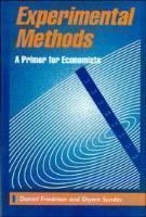 Experimental Methods A Primer for Economists