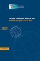 Dispute Settlement Reports 2001: Volume 5, Pages 1777-2074 