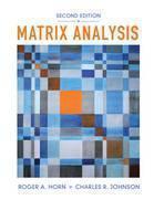 Matrix Analysis 