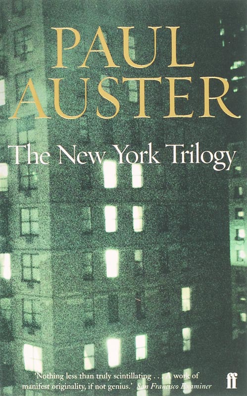 New York Trilogy "City of Glass", "Ghosts" and