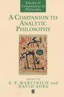 Companion to Analytic Philosophy 