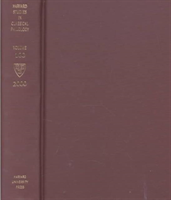 Harvard Studies in Classical Philology, Volume 100 