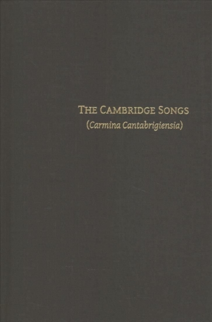 Cambridge Songs (Carmina Cantabrigiensia) 