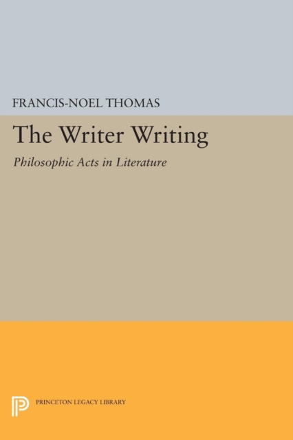 Writer Writing Philosophic Acts in Literature