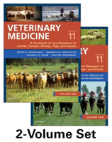 Veterinary Medicine A textbook of the diseases of cattle, horses, sheep, pigs and goats - two-volume set