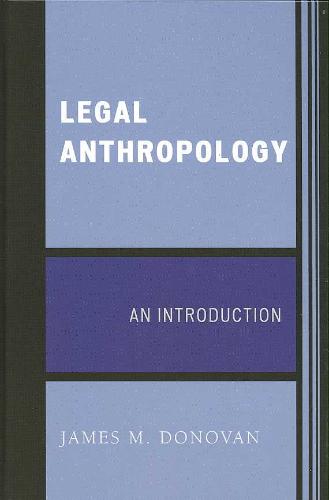 Legal Anthropology An Introduction