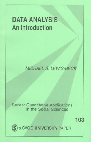 Data Analysis An Introduction
