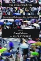 Deepening Crisis Governance Challenges After Neoliberalism