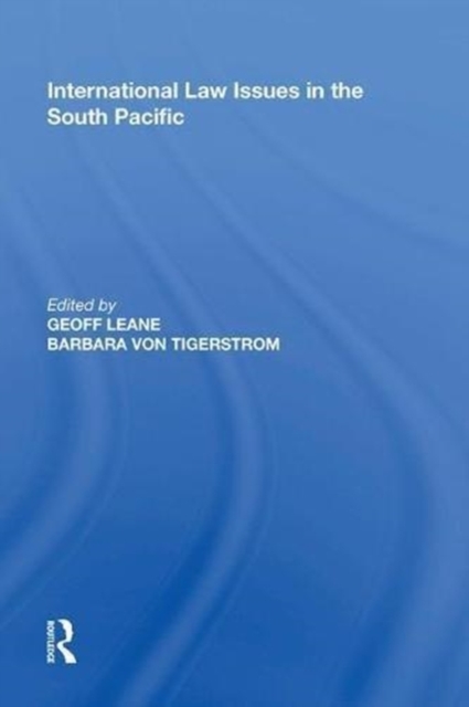 International Law Issues in the South Pacific 