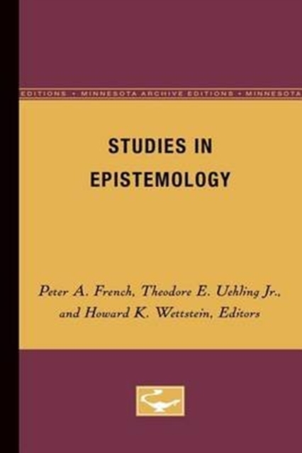 Studies in Epistemology 