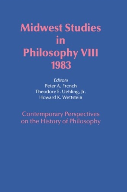 Contemporary Perspectives on the History of Philosophy 
