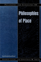 Philosophy and Geography III Philosophies of Place
