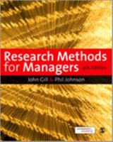 Research Methods for Managers 