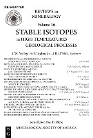 Stable Isotopes in High Temperature Geological Processes 