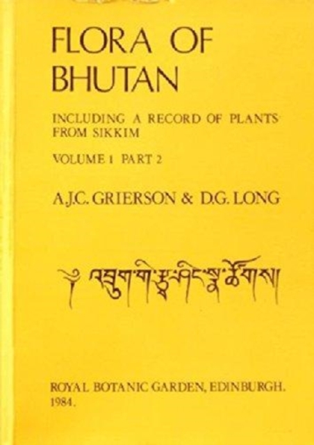 Flora of Bhutan Volume 1, Part2