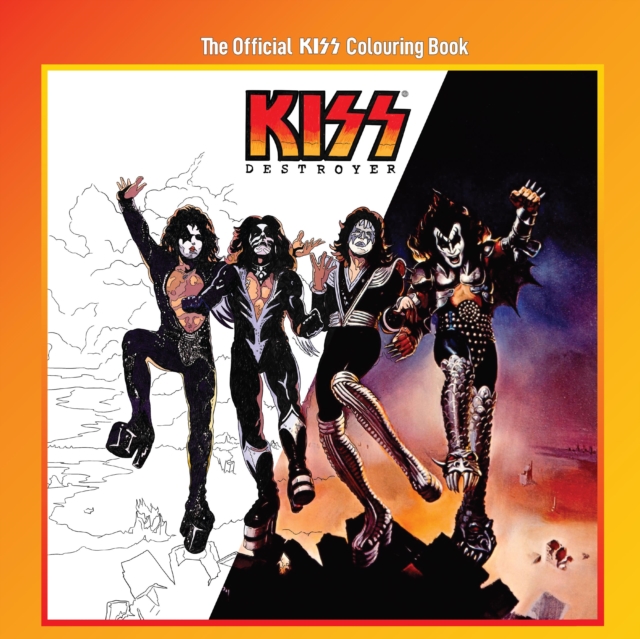 Official KISS Colouring Book 