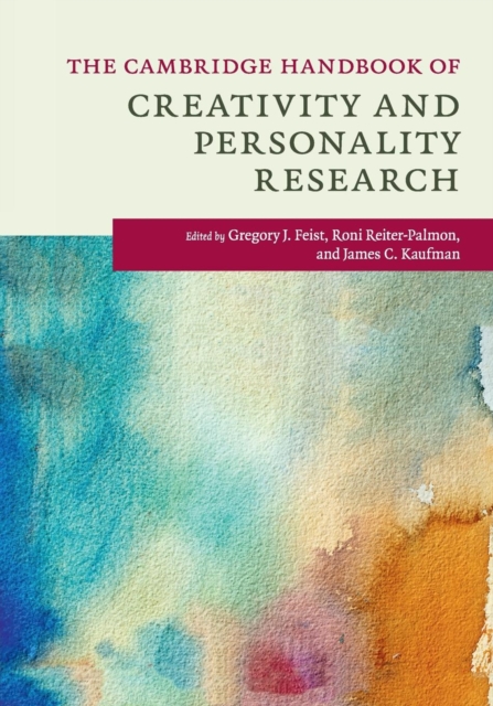 Cambridge Handbook of Creativity and Personality Research 