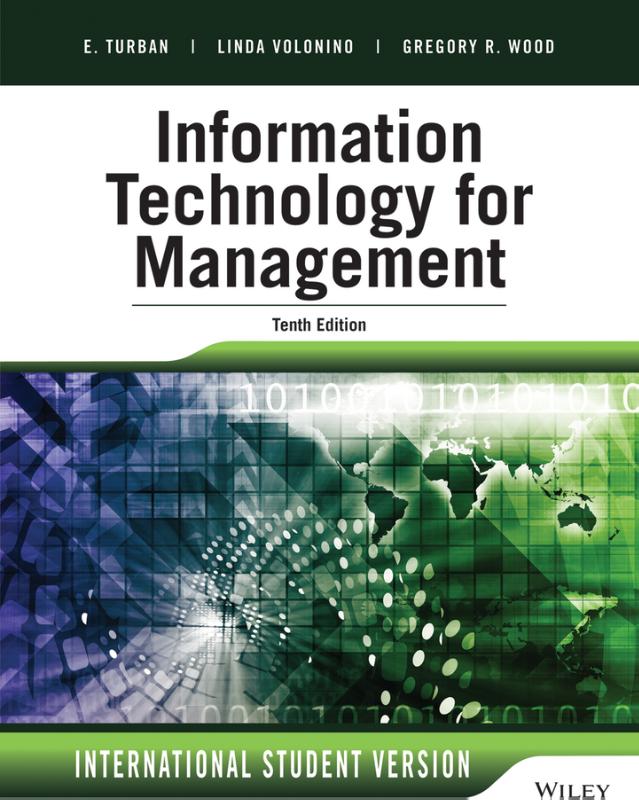 Information Technology for Management Advancing Sustainable, Profita
