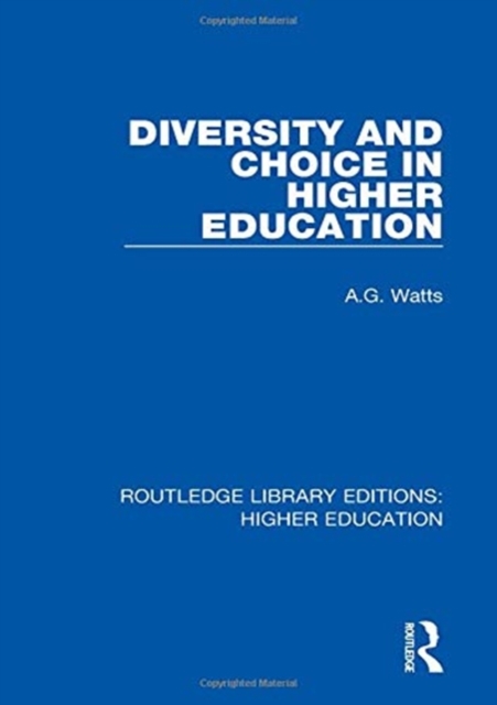 Diversity and Choice in Higher Education 