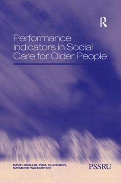 Performance Indicators in Social Care for Older People 