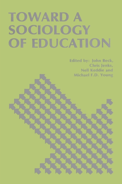 Toward a Sociology of Education 