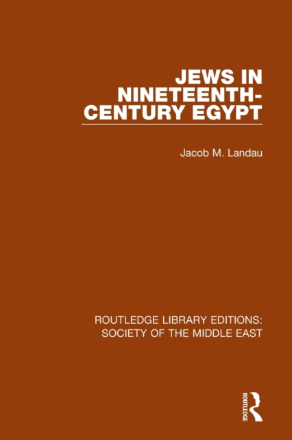 Jews in Nineteenth-Century Egypt 