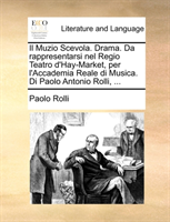 Il Muzio Scevola. Drama. Da Rappresentarsi Nel Regio Teatro D'Hay-Market, Per L'Accademia Reale Di 