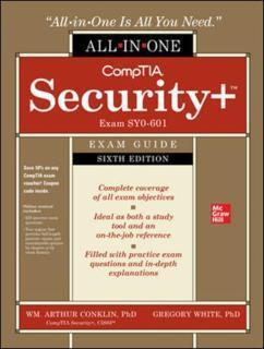 CompTIA Security+ All-in-One Exam Guide, Sixth Edition (Exam SY0-601) 
