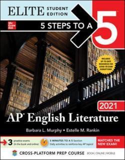 5 Steps to a 5: AP English Literature 2021 Elite Student edition 