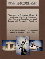 Thompson V. Boisselier; McNab & Harlan Manuf'g Co. V. Boisselier U.S. Supreme Court Transcript of 