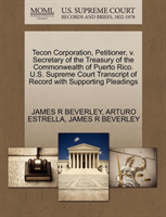 Tecon Corporation, Petitioner, V. Secretary of the Treasury of the Commonwealth of Puerto Rico. U.S. 