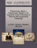 Paiewonsky (Bert) V. Paiewonsky (Ralph) U.S. Supreme Court Transcript of Record with Supporting