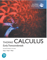 Thomas' Calculus: Early Transcendentals, SI Units + MyLab Mathematics with Pearson eText (Package) 