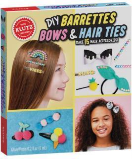 DIY Barrettes, Bows and Hair Ties 