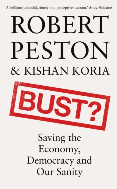Bust? Saving the Economy, Democracy and Our Sanity
