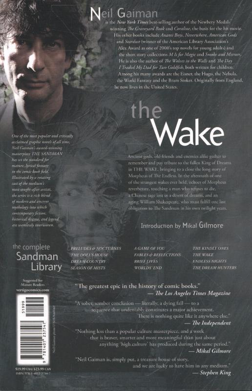 Sandman Vol. 10 The Wake (New Edition)