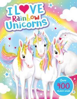 I Love Rainbow Unicorns! Activity Book 